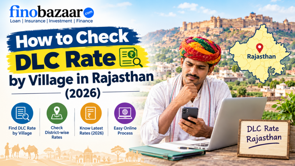 how to check DLC rate by village in Rajasthan